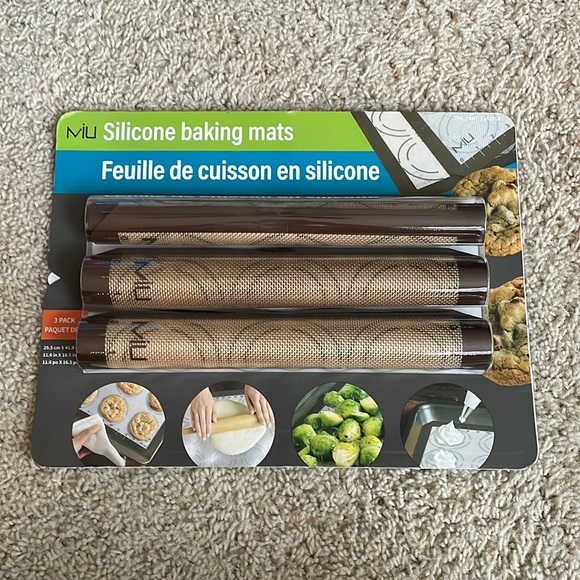 MIU Kitchen Miu Silicone Baking Mats Poshmark